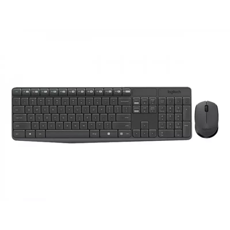 Logitech klaviatuur MK235 juhtmevaba klaviatuur+hiir hall CZ