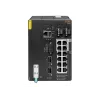 Hewlett Packard Enterprise HPE Aruba 4100i - Lüliti - 8 x 10/100/1000 (PoE klass 4) + 4 x 10/100/1000 (PoE klass 6) + 2 x SFP+ - DIN-riiulile paigaldatav - PoE klass 4 / PoE klass 6