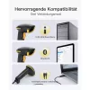 Inateck vöötkoodiskanner 35 must [BCST-35_black]