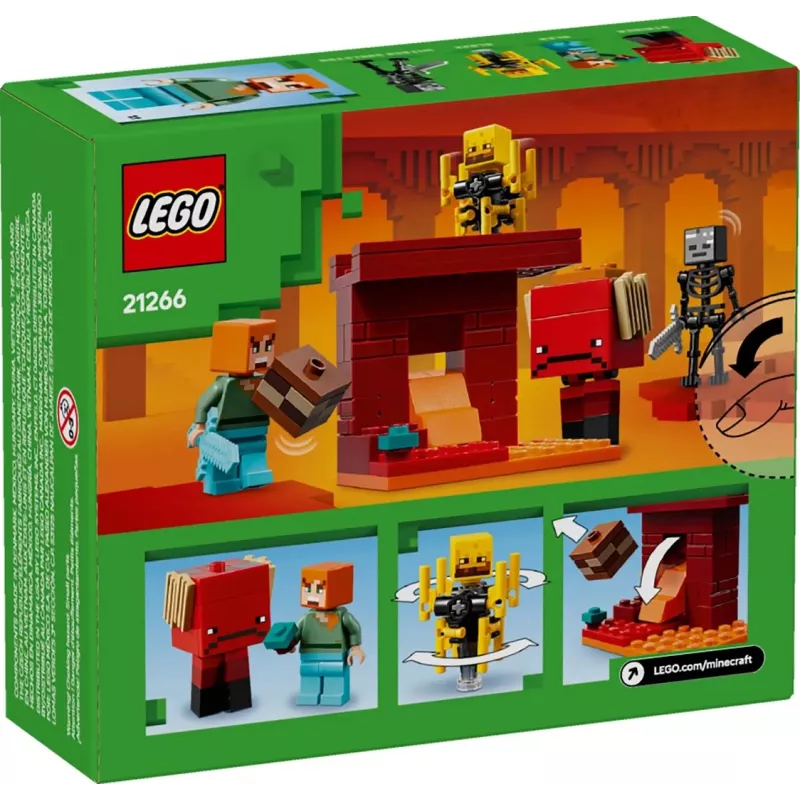 LEGO MINECRAFT 21266 Netheri laavalahing