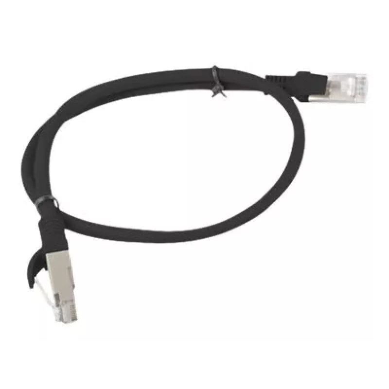 Võrgukaabel LANBERG PCU5-10CC-0500-BK Cat5e U/UTP RJ-45 — 5 m, must, CCA-juht