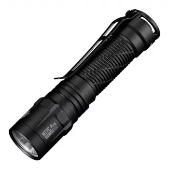 Käeshoitav taskulamp Nitecore MT2C Pro, kompaktne alumiiniumist LED, USB-laetav, 50 lm min, veekindel 2 m, põrutuskindel, 117,5 mm, 64 g, must