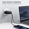 Seinalaadija PA-D3 2xUSB Power Delivery (1xUSB+1xUSB C) 5.4A 60W Dynamic Detect