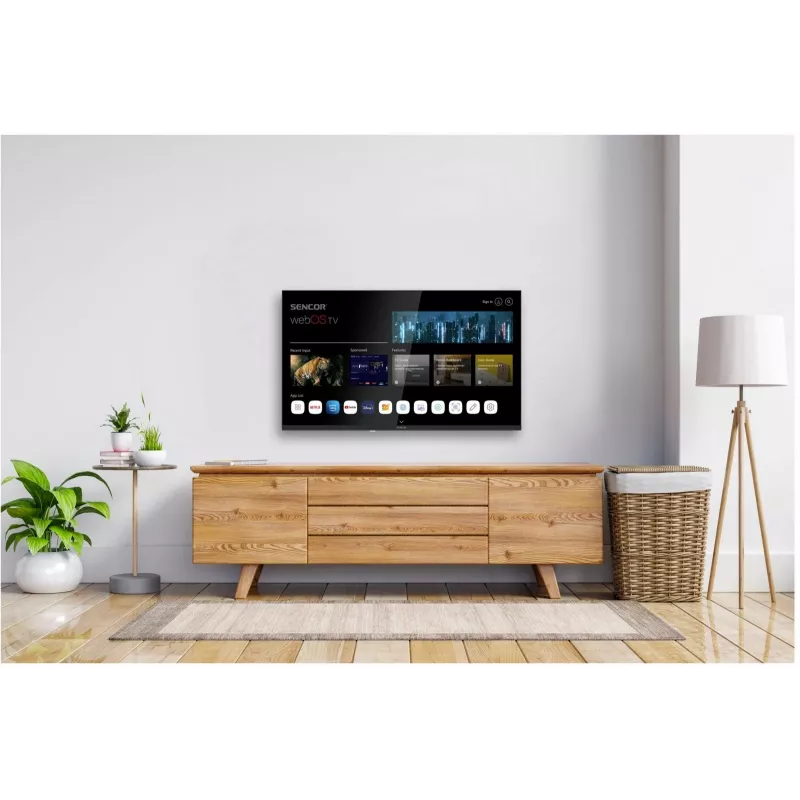 LED SMART TV SENCOR SLE 32S803B 32 tolli webOS HD 1366×768, HDR10, Wi‑Fi, Bluetooth, DVB‑T/T2/C/S/S2, 3×HDMI, 2×USB