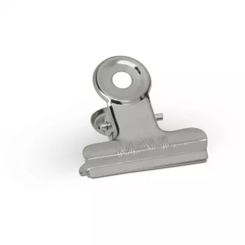 MAUL kirjaklamber metallist, Värv: nikkel, Laius: 30 mm Kinnituslaius: 10 mm, iseteeninduspakend (21730-96)