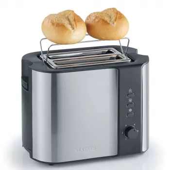 Severin 2589 2 viilu(le) 800 W Must, Roostevaba teras