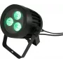 LED PAR-valgusti EUROLITE 3x8W QCL Spot — 3x8W RGB COB LED, kompaktne PAR prožektor