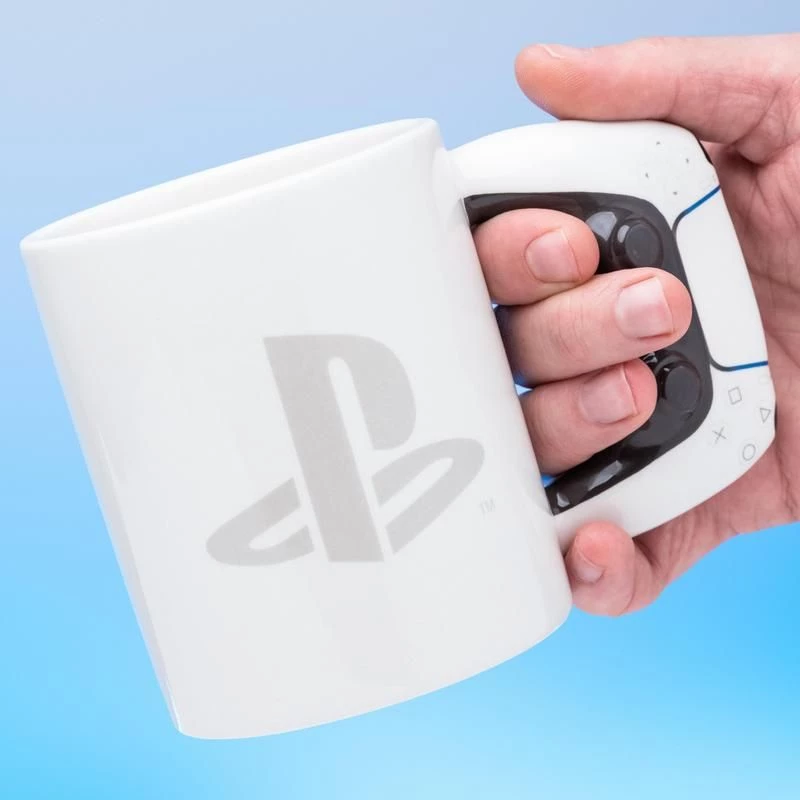 Kruus Paladone PlayStation Shaped PS5 valge 0,48 L ühes tükis