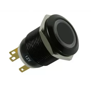 Arvutikorpuse osa Lamptron LAMP-SW1913L-H — teras, must, läbimõõt 2,2 cm