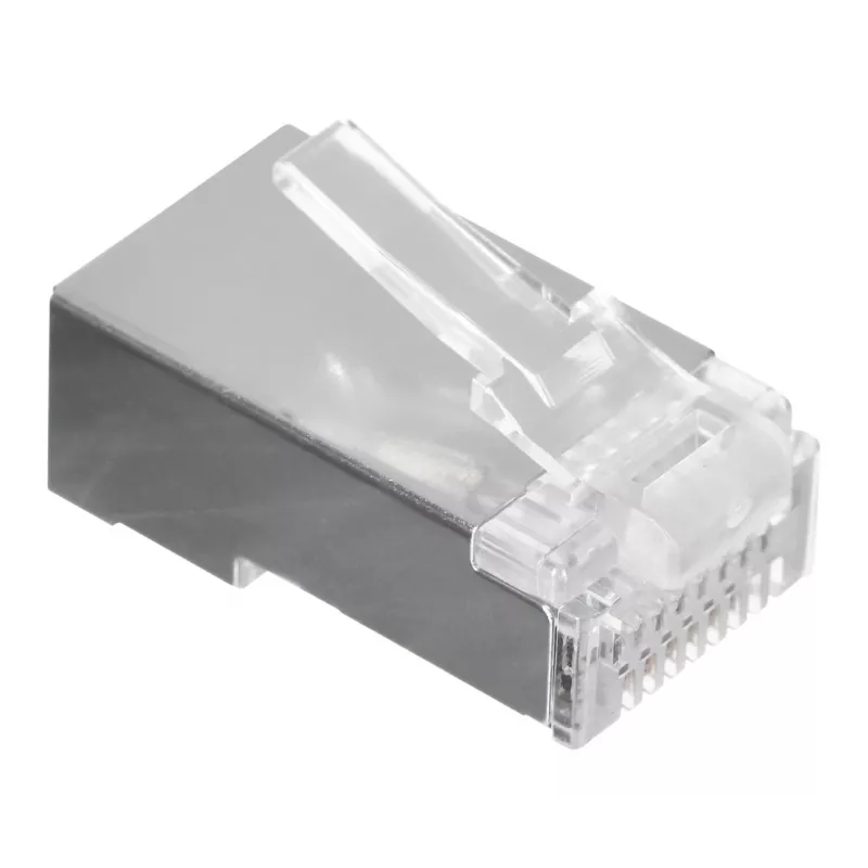LANBERG RJ-45 pistikupesa PLS-5000EZ, Cat5e, F/UTP (FTP), hall, 100 tk