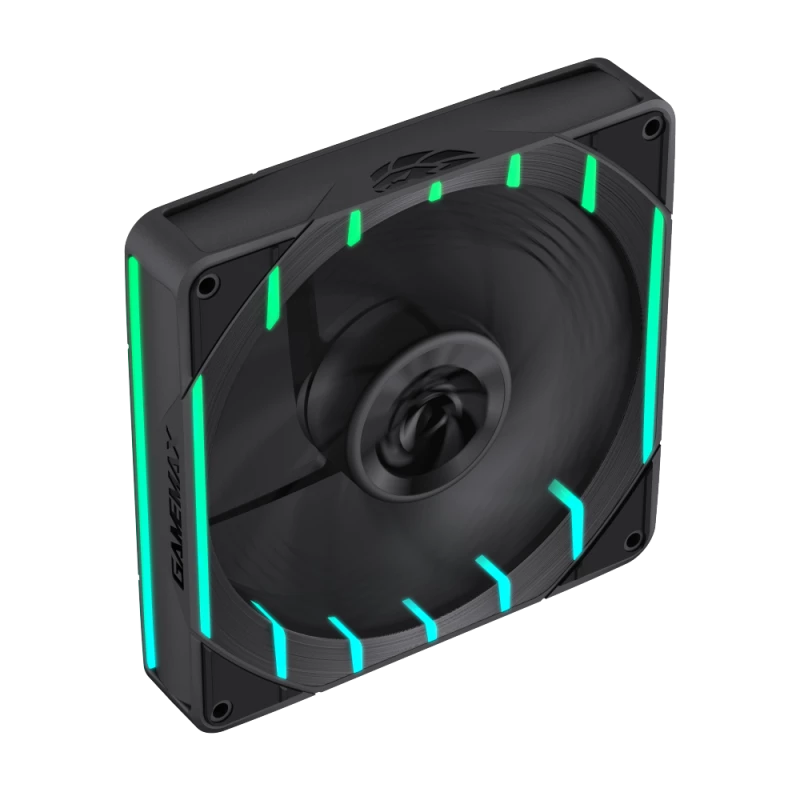 GAMEMAX TORNADO T12 ARGB-R 120mm korpusiventilaator - must