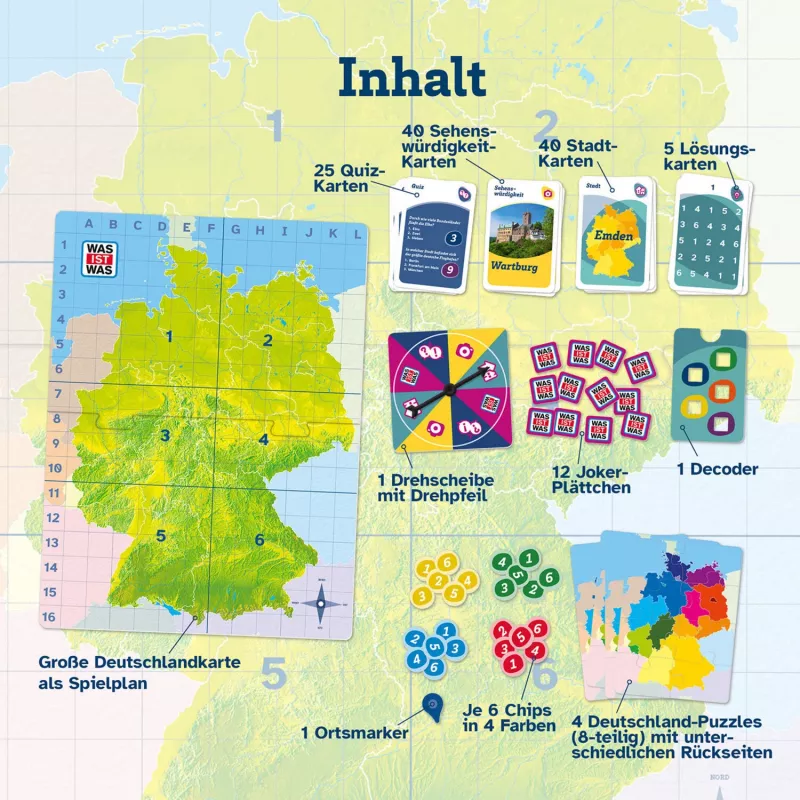 WAS IST WAS - Entdecke Germany, lauamäng