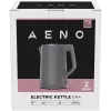 AENO Elektriline veekeetja EK4: 1850-2200W, 1,5L, Strix, topeltseinad, mittekuumenev korpus, automaatne väljalülitus, kuivkeevituskaitse