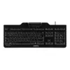 CHERRY KC 1000 SC klaviatuur USB QWERTZ Šveitsi Must
