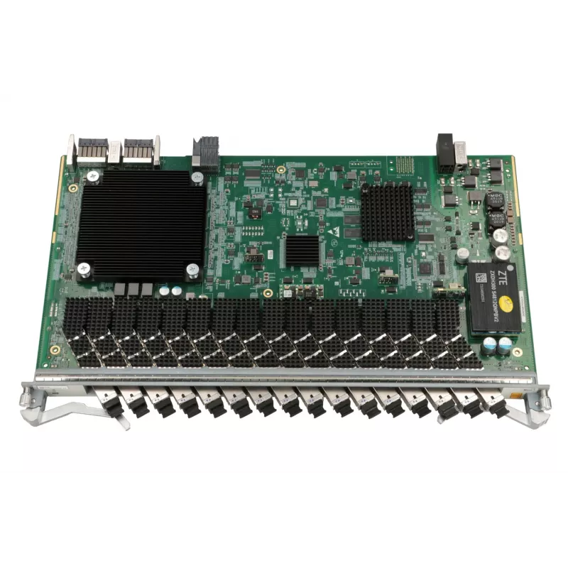 ZTE GFCH C+ CARD — XGSPON & GPON kombokaart, 16 porti