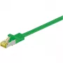 Võrgukaabel Goobay 91586 RJ-45 Cat7 1m roheline