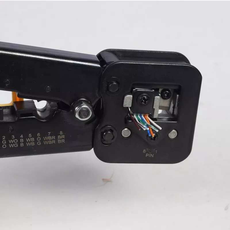Kaablipress Gembird T-WC-05, 195 mm pikkus, 53 mm laius, 0,36 kg, kollane/punane/must