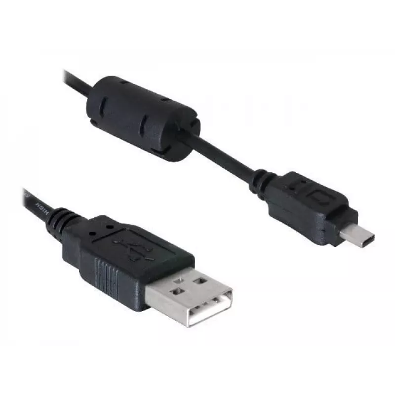 DeLOCK USB-kaabel 1,83 m must isane/emane nikkeldatud