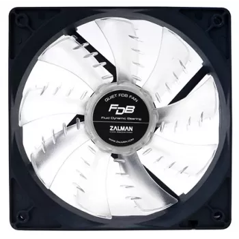 Zalman ZM-F3 FDB(SF) arvuti jahutussüsteem Arvutikorpuse ventilaator 12 cm Must, Läbipaistev