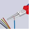 KNIPEX 30 35 160 - nõeltangid - 2,5 mm - 4,1 cm - teras - sinine/punane - 16 cm