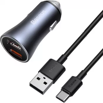 MOBIILNE AUTOLAADIJA Baseus TZCCJD-A0G 40W tumehall