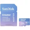 SanDisk Creator - mälukaart (mikroSDXC-koos-SD-adapteriga)