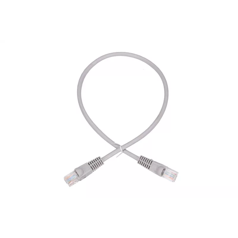 Võrgukaabel Extralink LAN Patchcord Kat.5e RJ-45 U/UTP 0.5m Hall