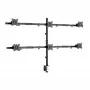 LCD-kinnitus SBOX LCD-352/6-2 17–32-tollistele kuvaritele, 7×7 kg, VESA 100×100