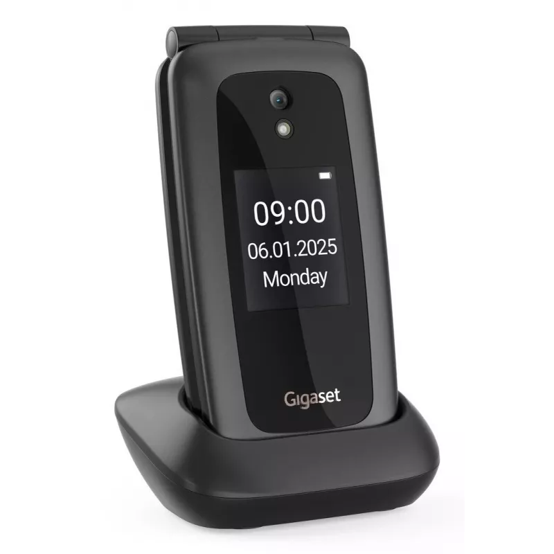 Gigaset GL795 7,11 cm (2,8) 142 g 48MB Must vanematele telefon