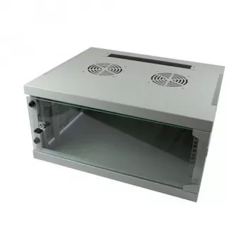 Rack cabinet ALLNET ALL-SMQ5409GRAU 9U freestanding rack, 50 kg capacity, key lock, hall