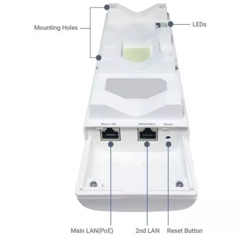 ALLNET ALL-WB100AXF-1200 WiFi6 AX1200 välistingimustes kasutatav pääsupunkt