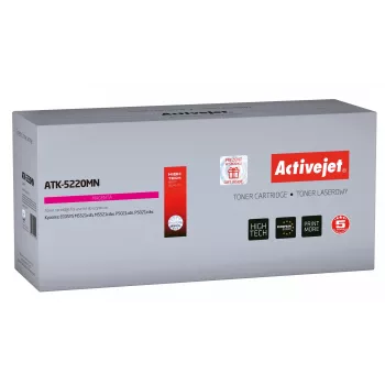 Activejet ATK-5220MN tooner (asendus Kyocera TK-5220M-le; Supreme; 1200 lehekülge; magenta)