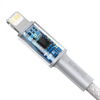 Baseus CATLGD-02 Lightning-kaabel 1 m Valge