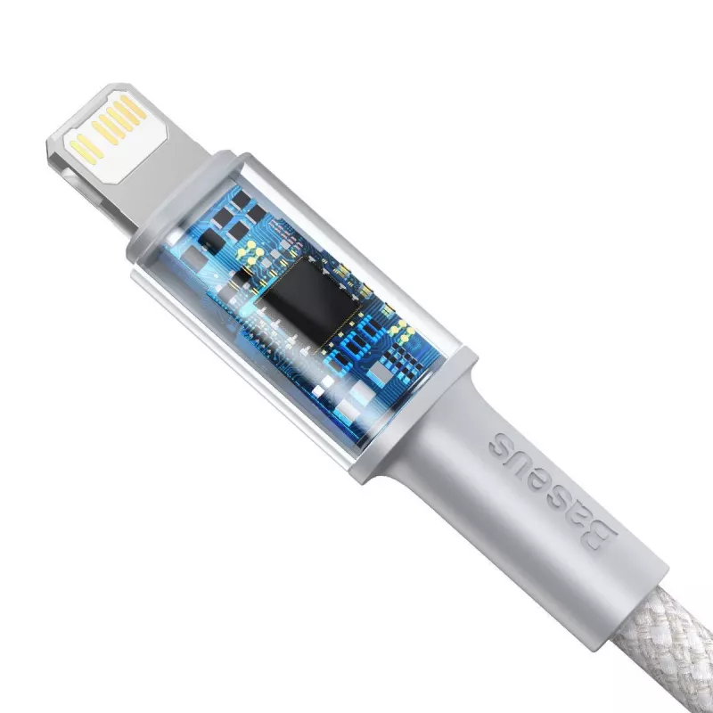Baseus CATLGD-02 Lightning-kaabel 1 m Valge