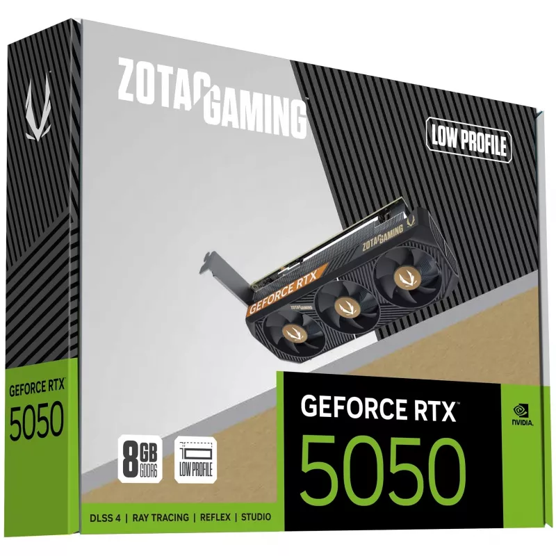 ZOTAC GeForce RTX 5050 Low Profile 8GB GDDR6 graafikakaart