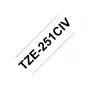 Brother TZE231CIV sildilint must valgel TZe