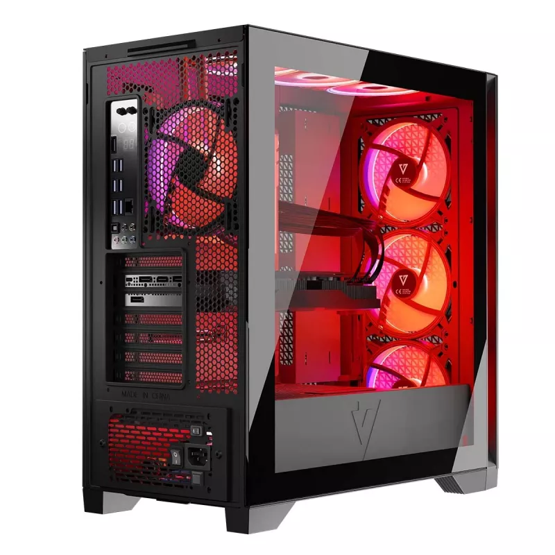 MODECOM Korpus VOLCANO EXPANSE T APEX ARGB MIDI Must