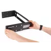 Seinale paigaldatav riiul Digitus DN-19 PB-4U-SW