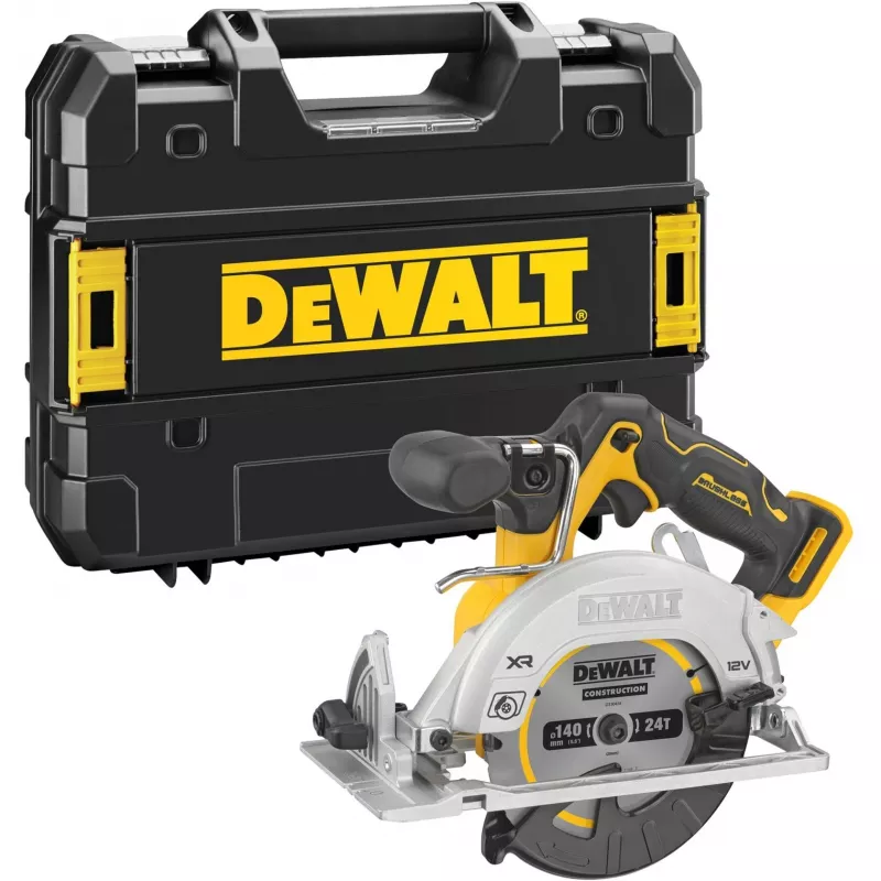 DeWALT DCS512NT 12 V juhtmeta ketassaag, 140 mm, ilma akuta