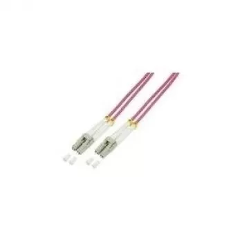 Fiiberoptiline kaabel LogiLink 3m LC - LC OM4 Violetne
