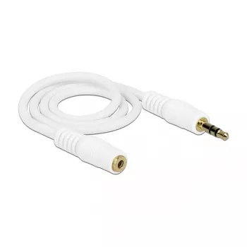 Helikaabel 3,5 mm I-E DeLOCK 83763 0,5 m Valge