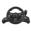Esperanza EGW102 Mängukontrolleri rool arvutile, PlayStation 3-le, digitaalne USB, must, roheline