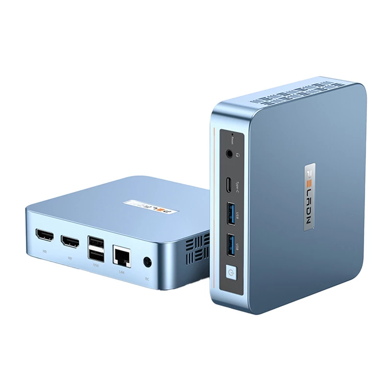 Mini PC Peladn N95 16 GB muutmälu ja 512 GB SSD-ga