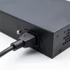 Ethernet PoE-lüliti QOLTEC 52296 — 4x RJ45 PoE-porti, 1x RJ45 üleslink
