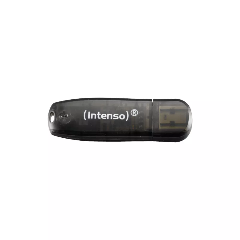 MÄLUPULK VÄLKLAMP USB2 16GB/MUST 3502470 INTENSO