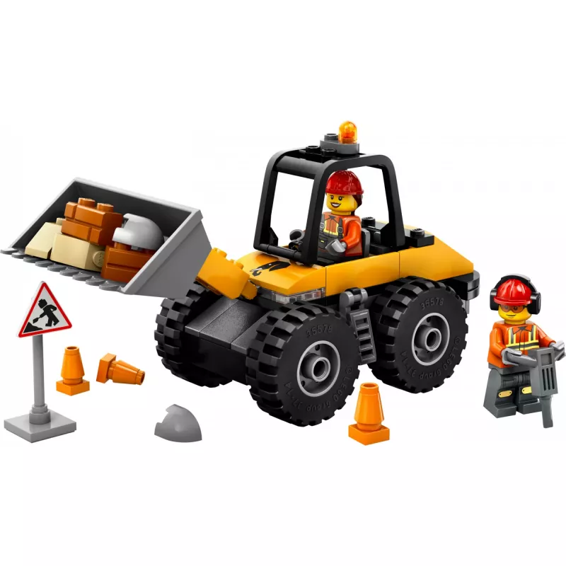 LEGO City 60450 Kollane ratastega laadur