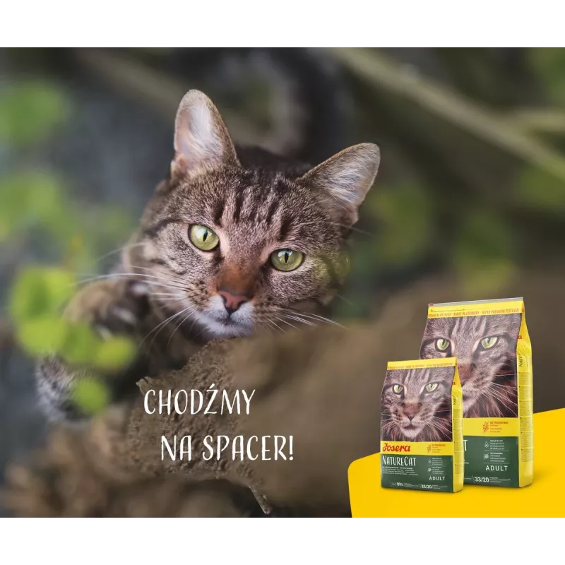 Kuiv kassitoit JOSERA NatureCat Adult Poultry & Salmon 2 kg, teraviljavaba, 33% valku, 20% rasva