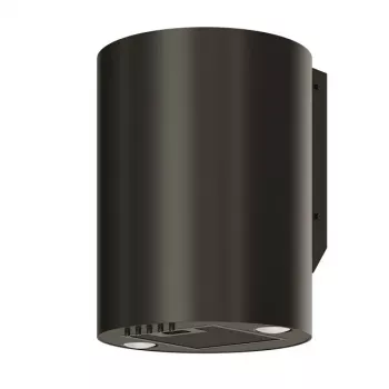 Õhupuhasti MAAN Elba Mini WPB 431, must teras, 120–300 m³/h, müra 55–61 dB, kõrgus 400 mm, elektrooniline juhtimine ekraani ja puldiga