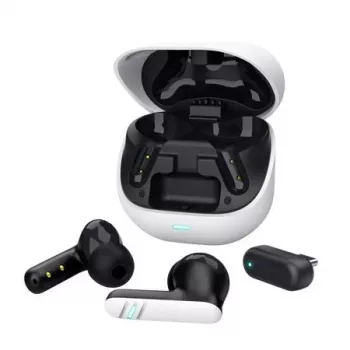 Trust GXT 409 Oxxie juhtmevabad mängurikõrvaklapid - Valge, True Wireless Stereo (TWS), 100 - 10000 Hz, Mängimine, 44 g, Peakomplekt, Valge