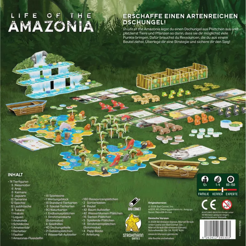 Life of the Amazonia, lauamäng